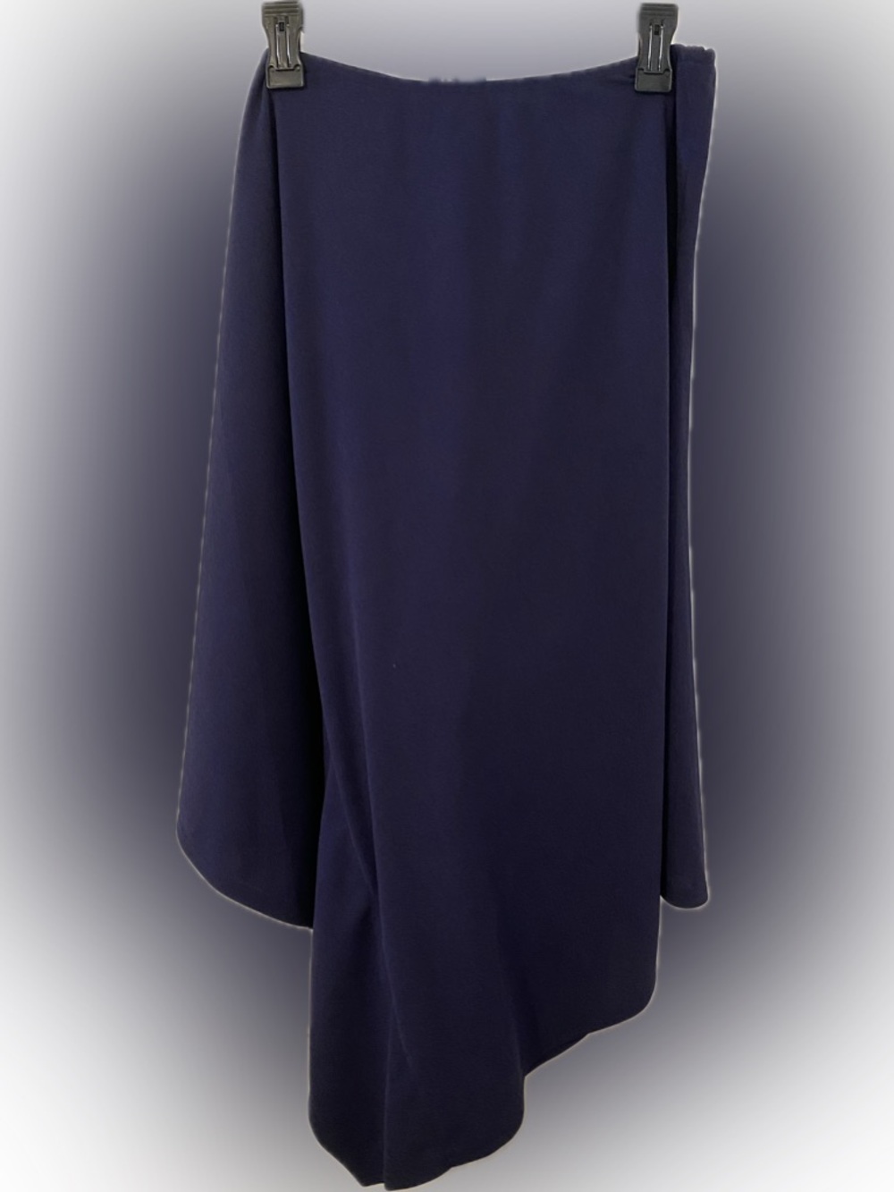 Handkerchief Hem-Line Navy Blue Skirt With a A-Line Flare!!